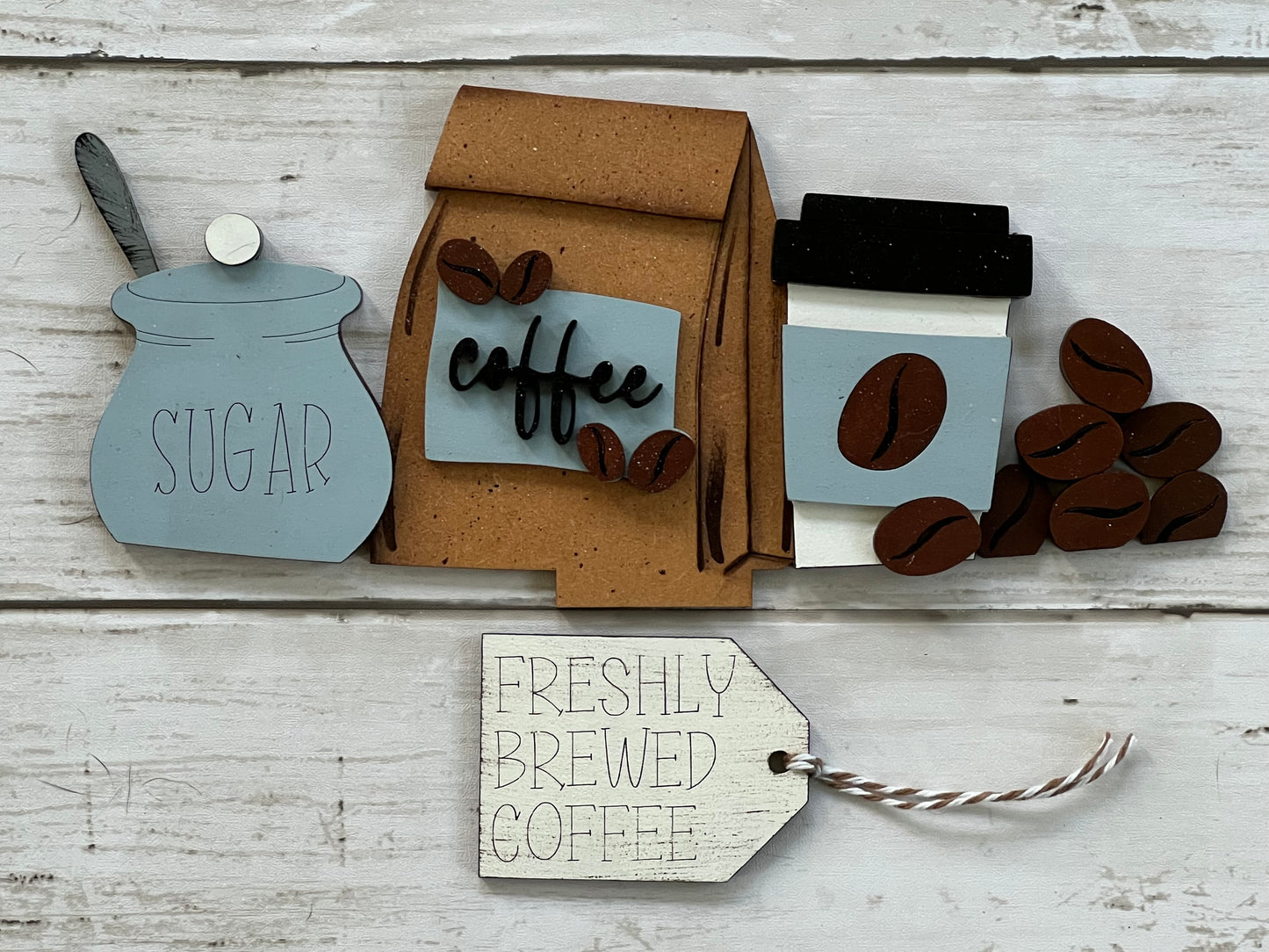 Coffee Basket Insert – Full Size | Interchangeable Kitchen Decor