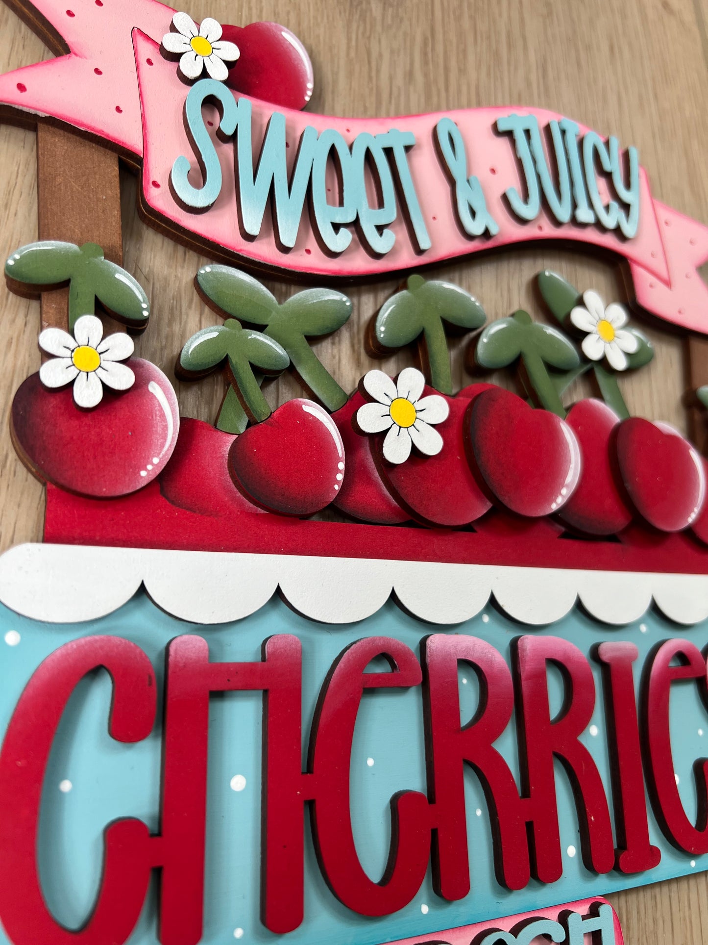 Cherry Hanging Truck | Cutting Board