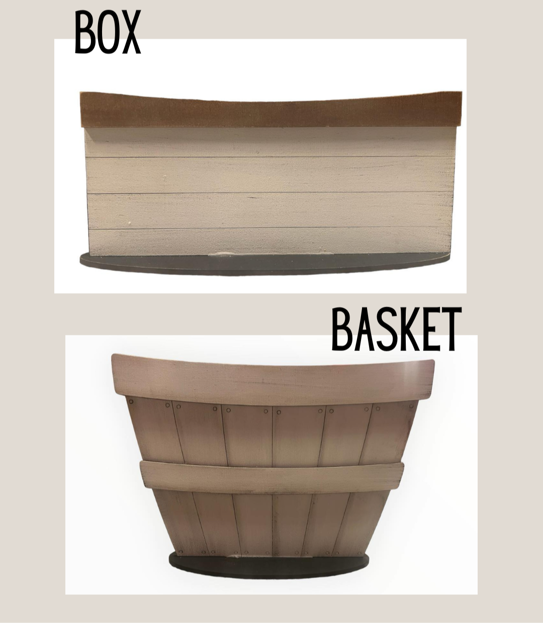 Give Thanks Basket Insert – Full Size | Interchangeable Thanksgiving Decor
