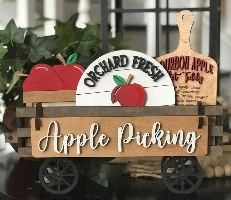 Fall Apple Crate