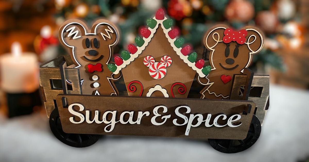 Christmas (Gingerbread Mouse) Crate