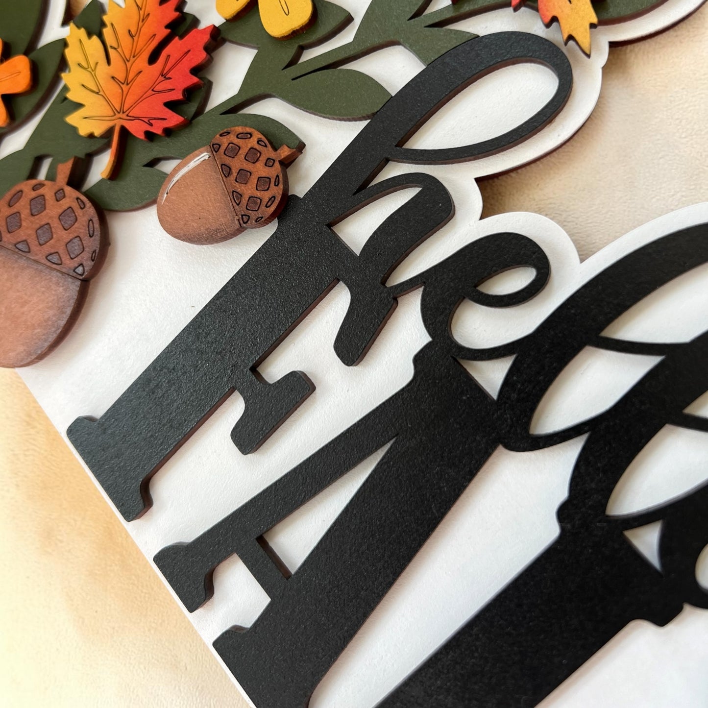Fall 1 (hello fall) Welcome Sign