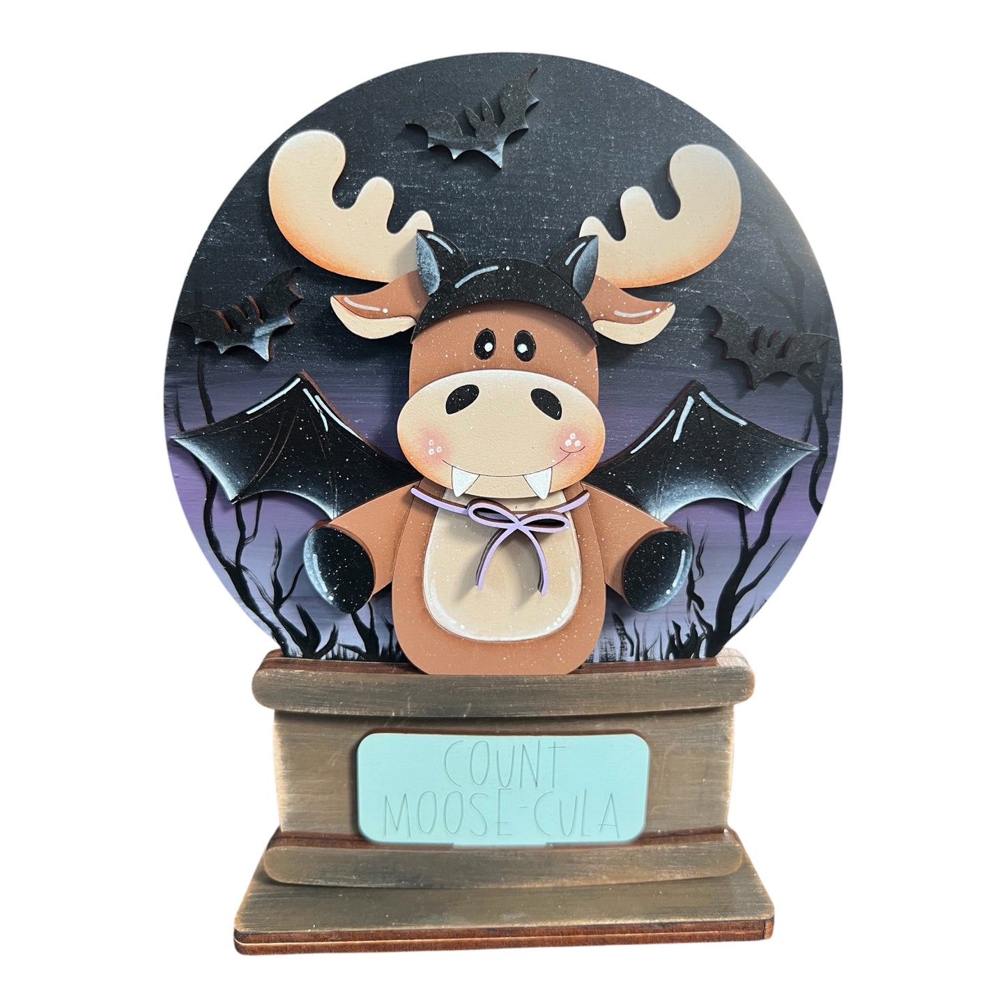 Halloween Moose Easel Insert