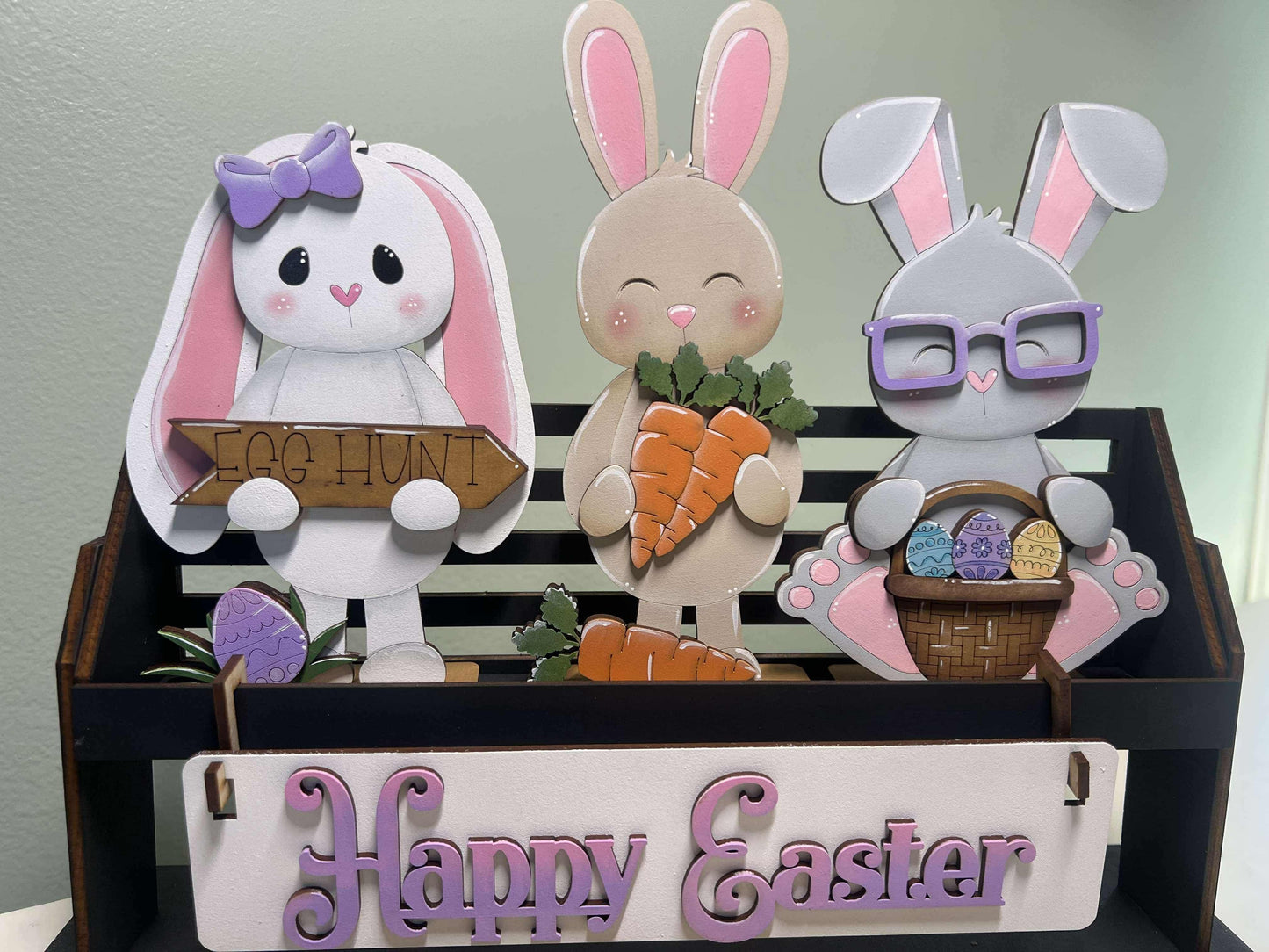 Easter 6 (Bunny Trio) Crate