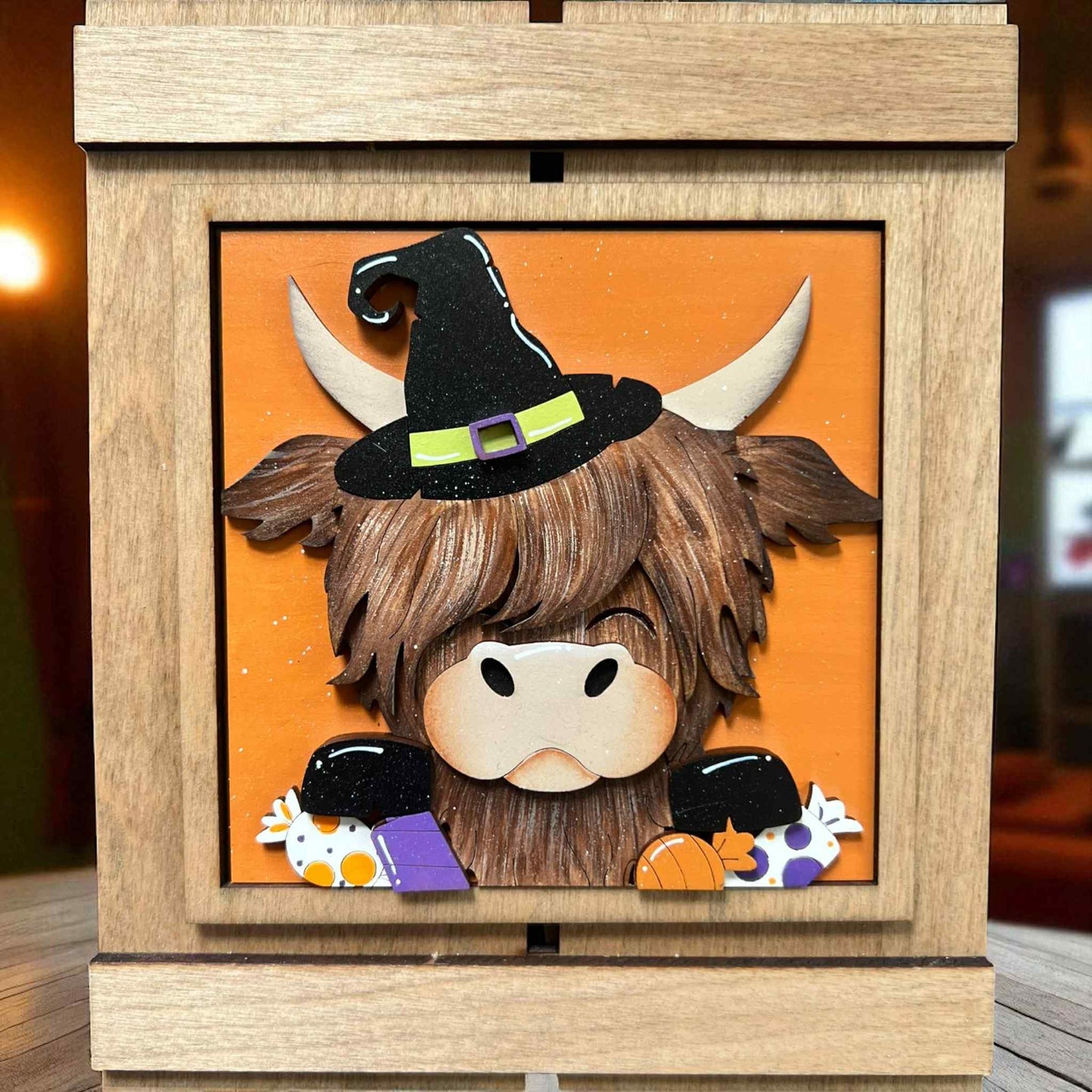 Halloween 5 (Highland Cows) Tiles