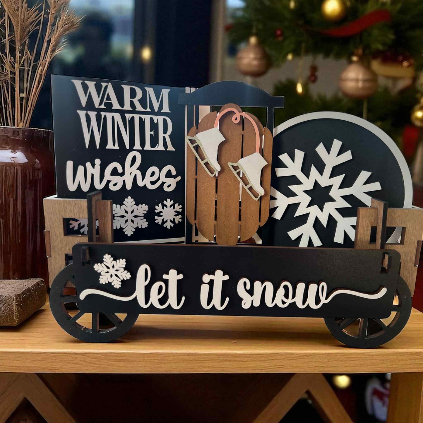 Winter (Let it Snow) Crate