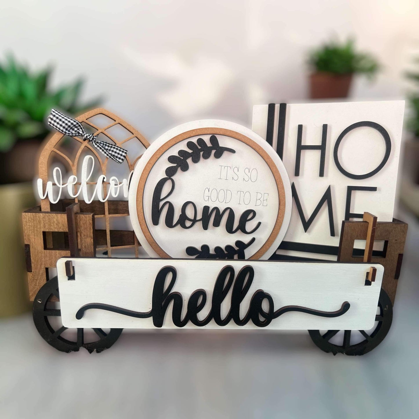 Hello Home Wagon Crate