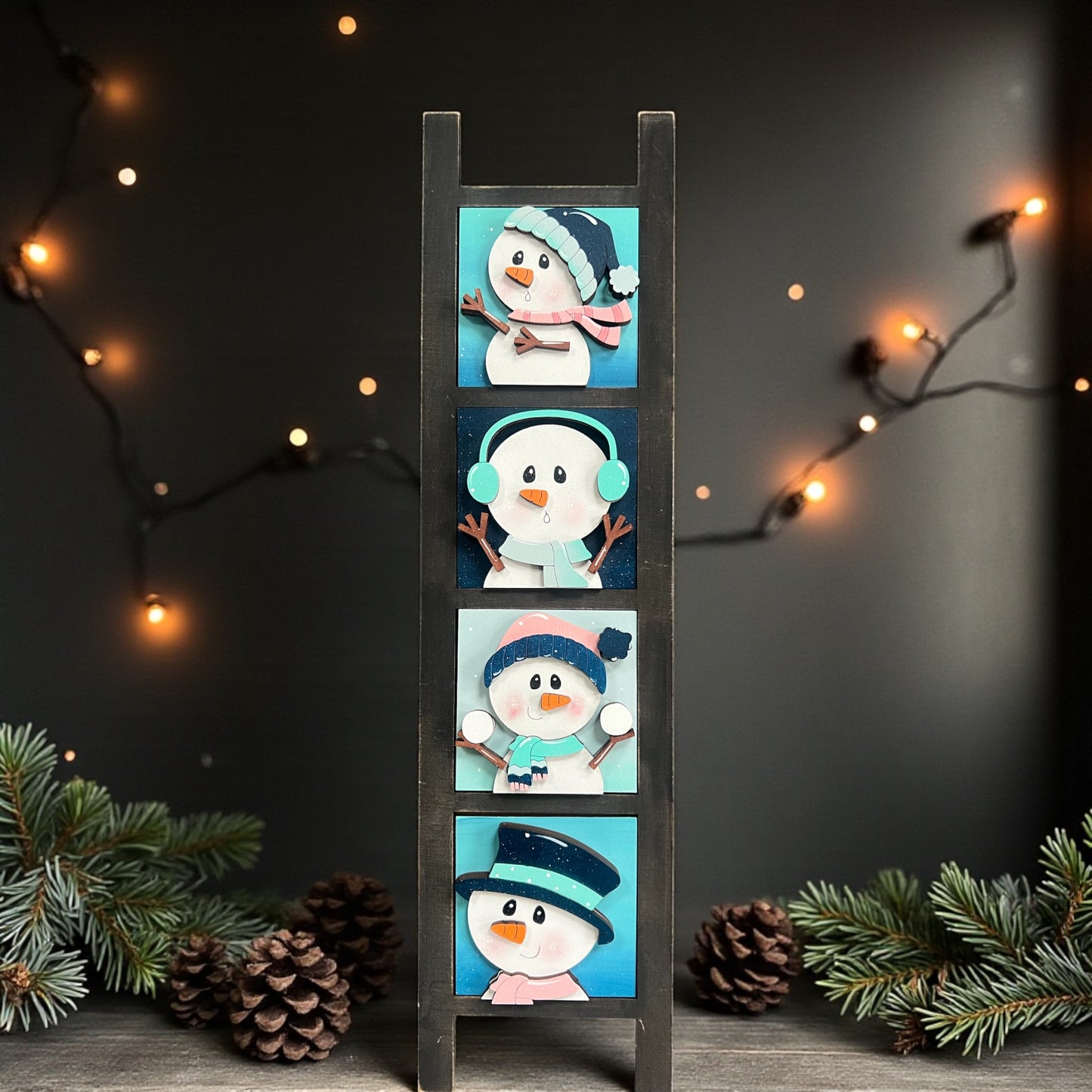 Winter Smowman Mini Tiles