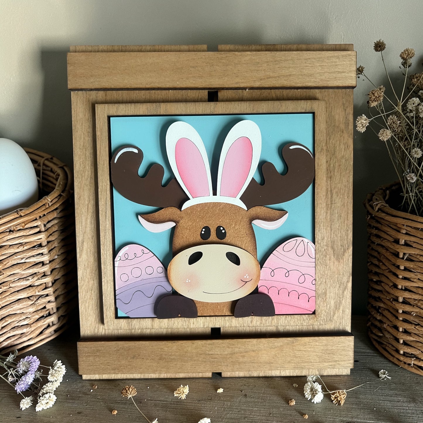 Easter Moose Interchangeable Tiles – Full Size
