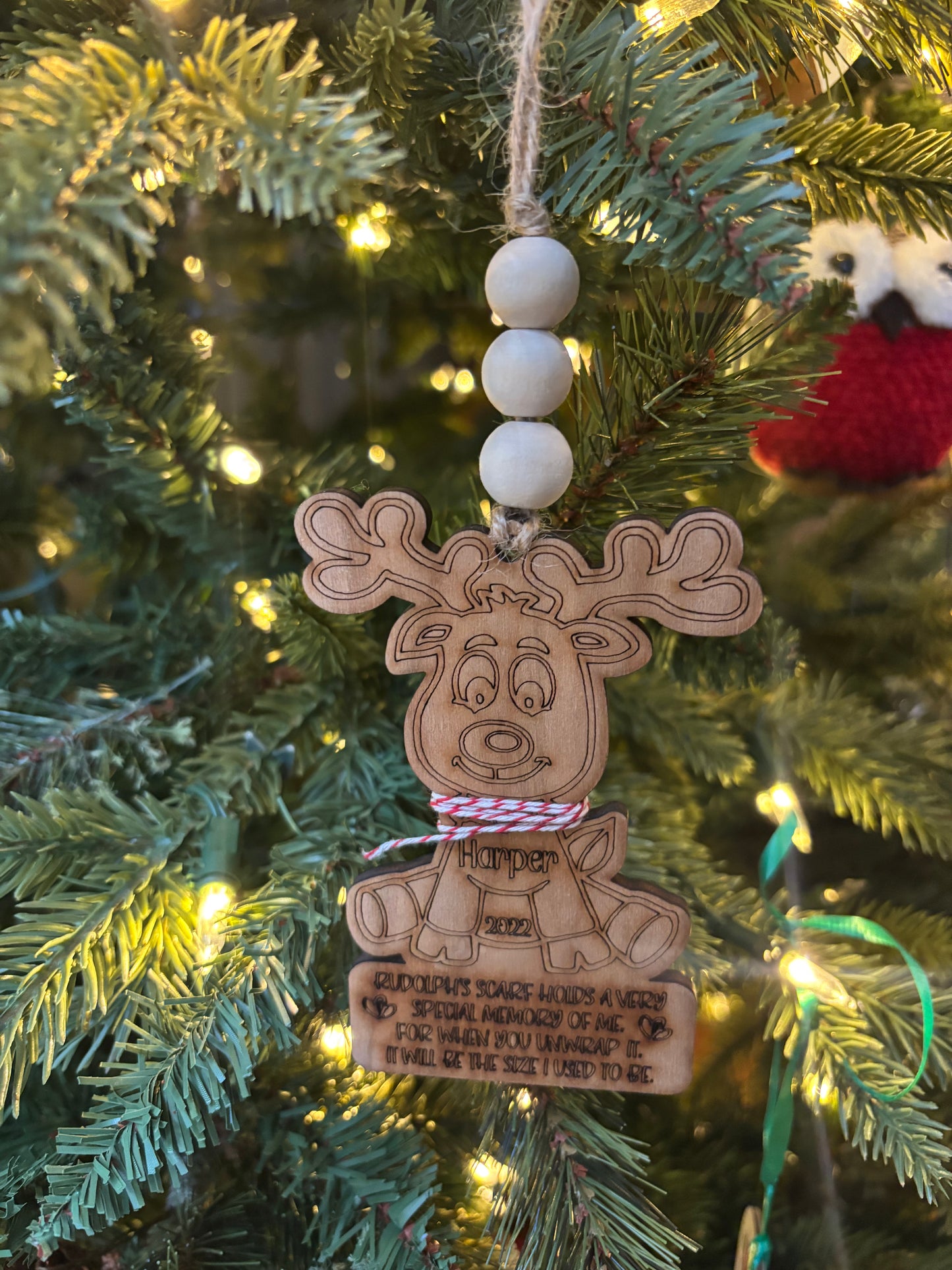 Baby Reindeer Ornament