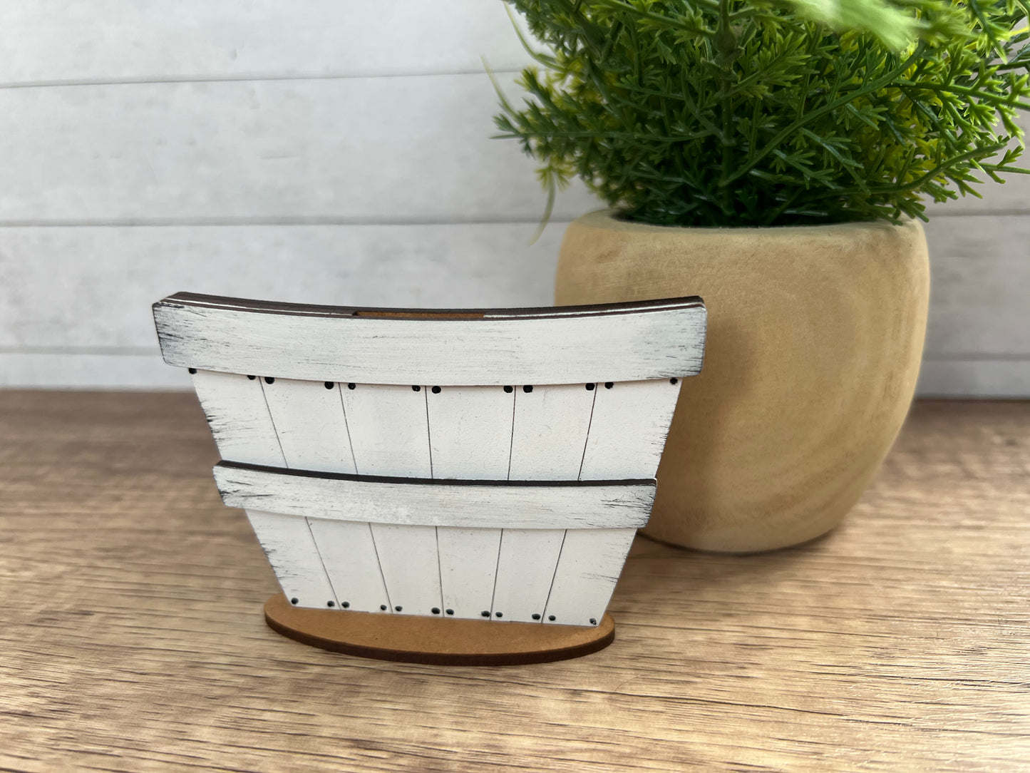 Highland Cow Easter Carrots Mini Basket Insert