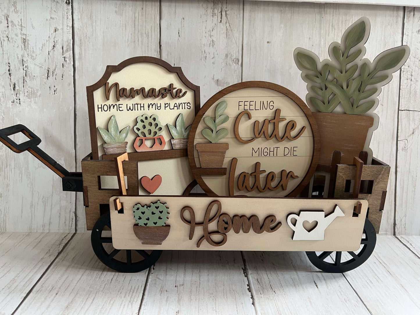 Home 3 (Namaste, Succulents) Crate