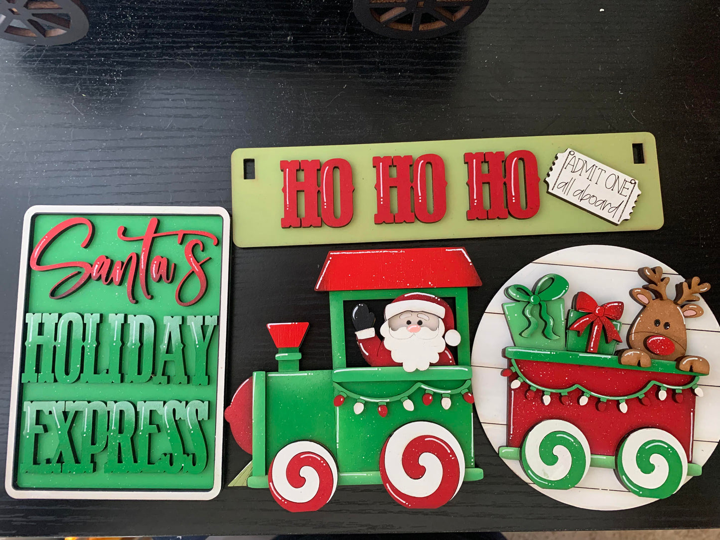 Christmas (Santa's Train) Crate