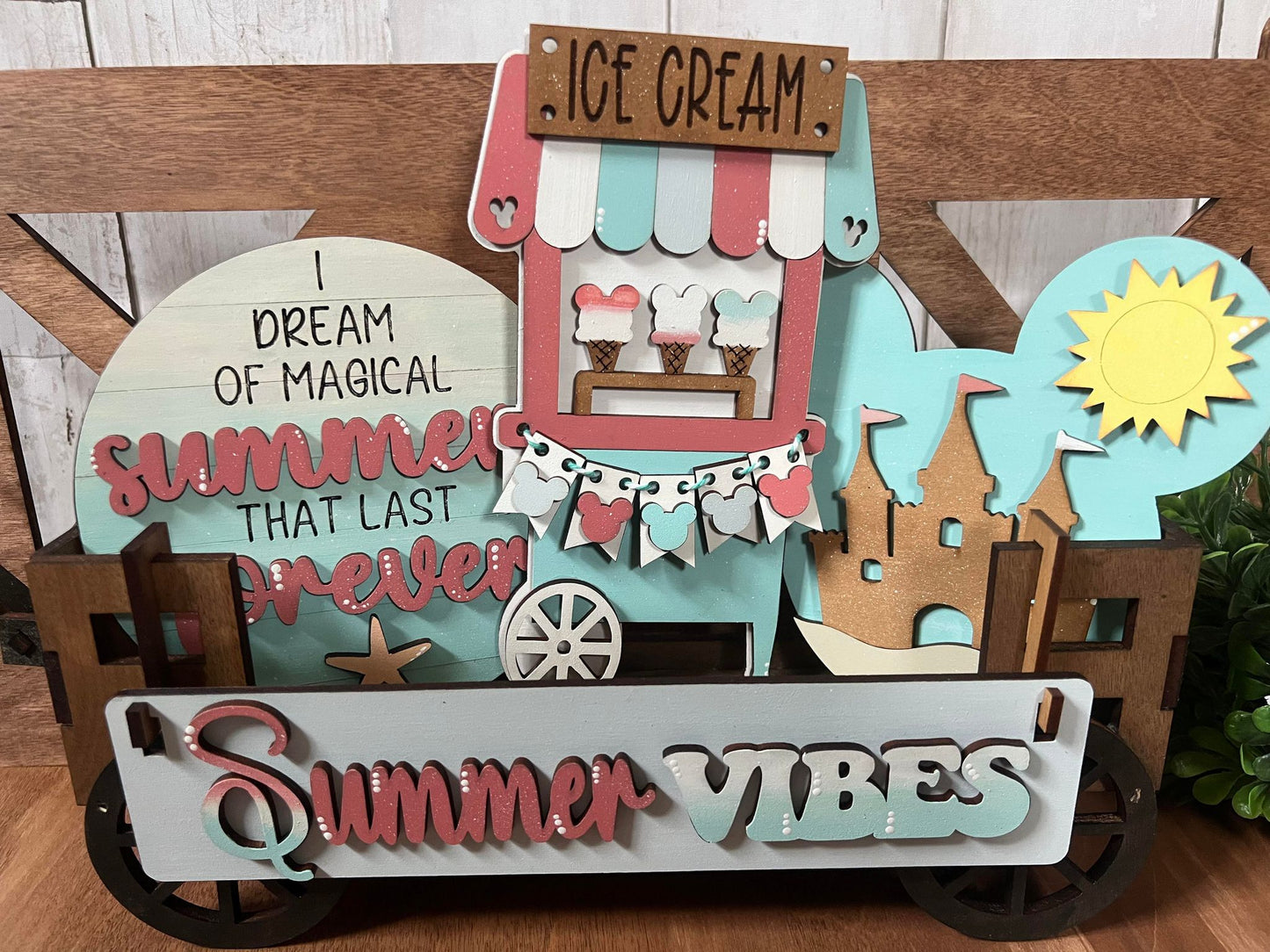Summer Mouse (Sandcastles) Crate