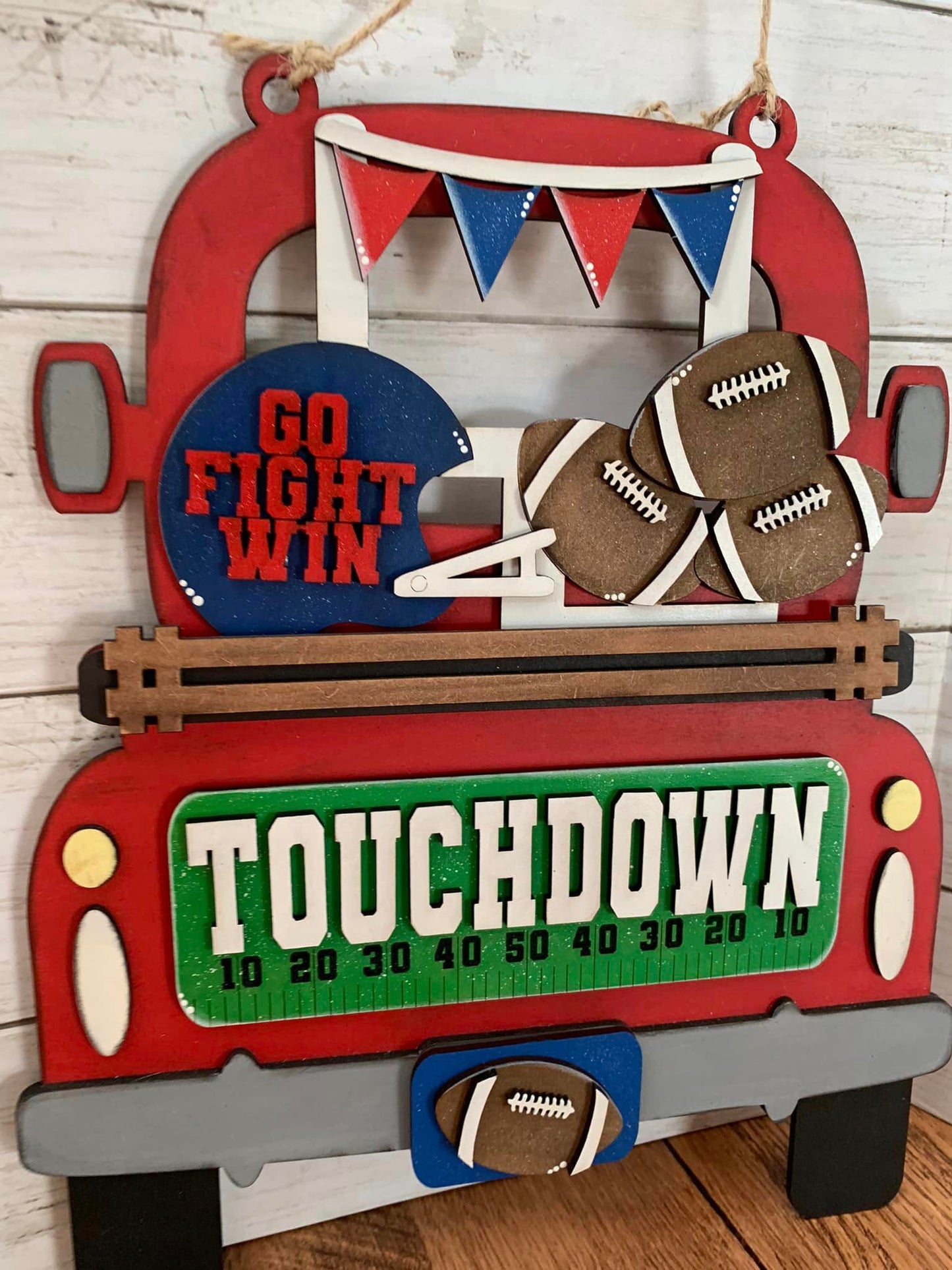Football Hanging Truck | Cutting Board