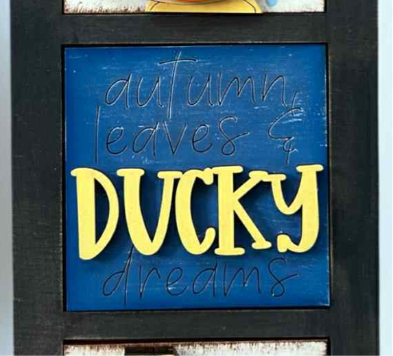 Fall Duck Mini Tiles