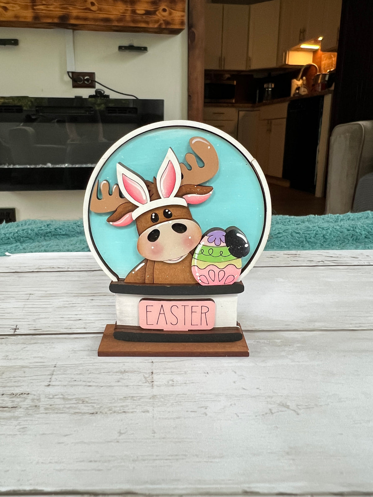 Easter moose Mini Snow Globe (Copy 2)
