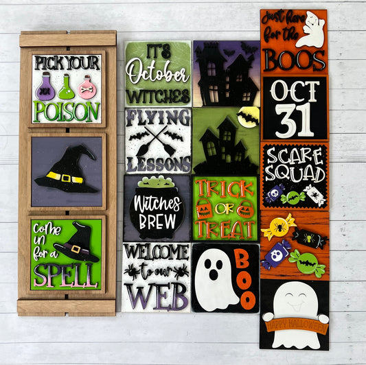 Halloween Full Size Interchangeable Tile Collection