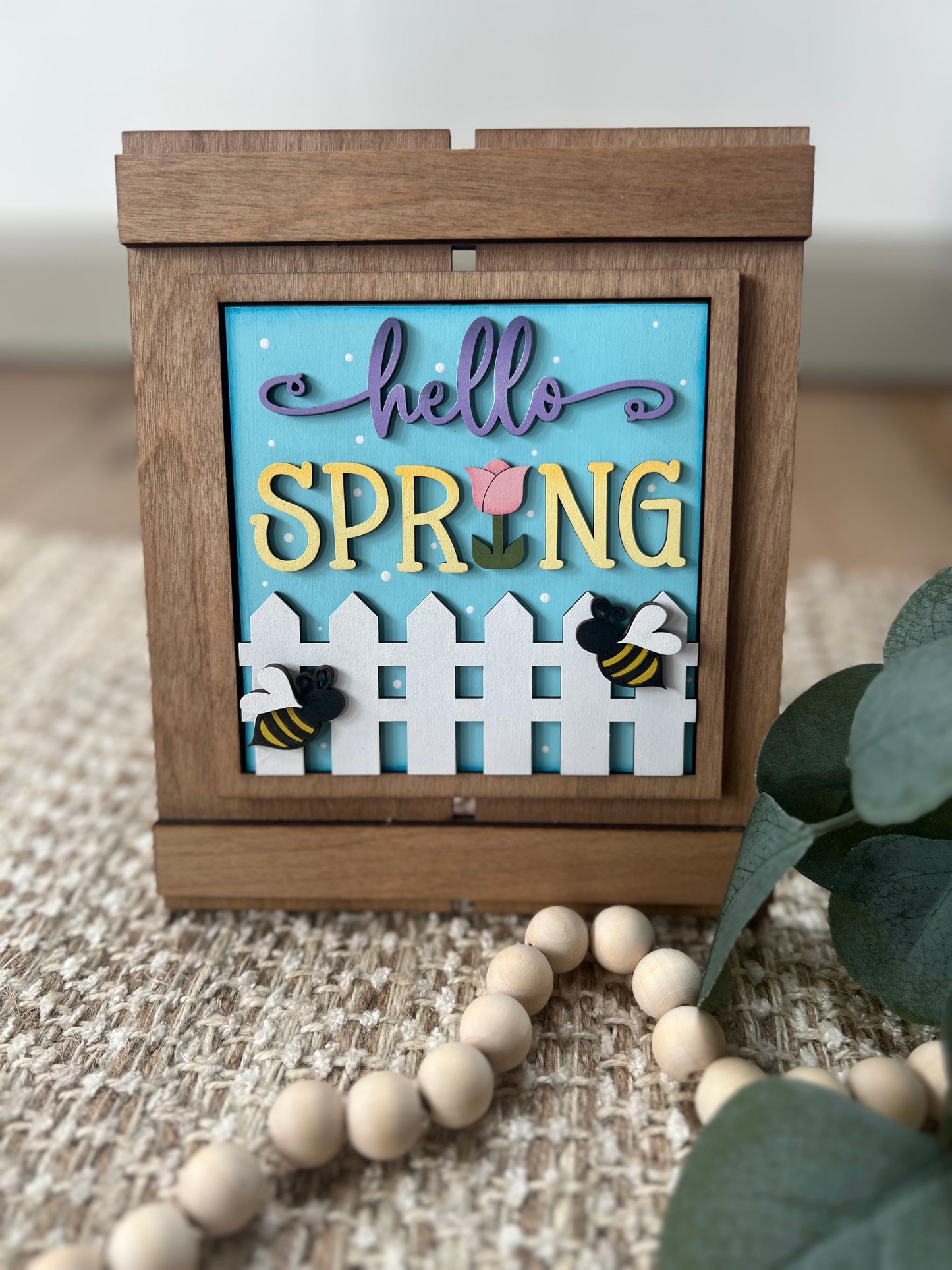 Hello Spring Full Size Interchangeable Tiles