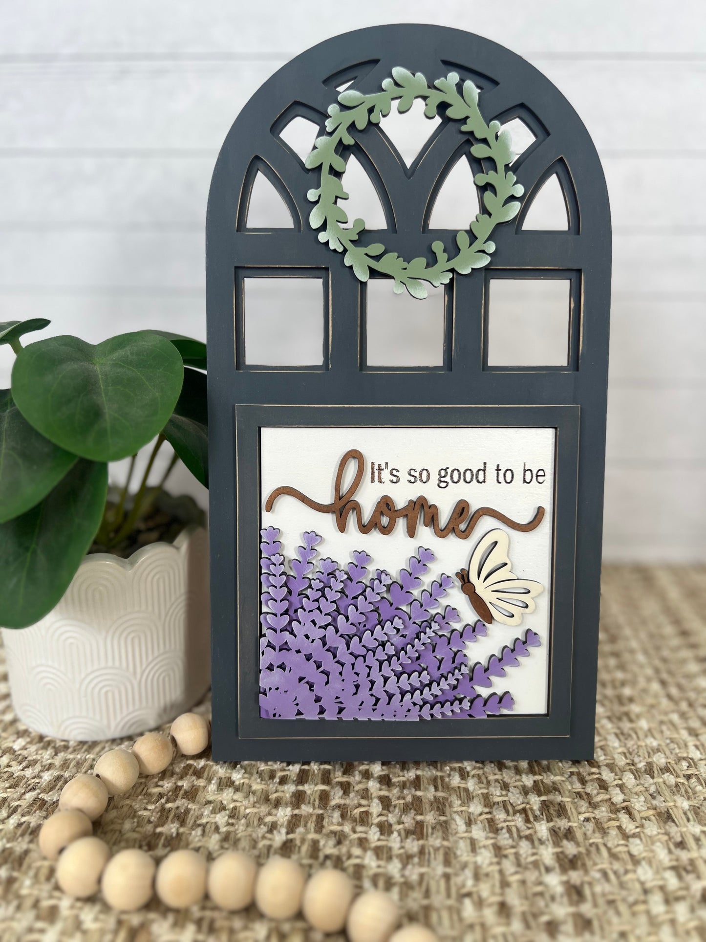 Interchangeable Arch Window Tile Frame