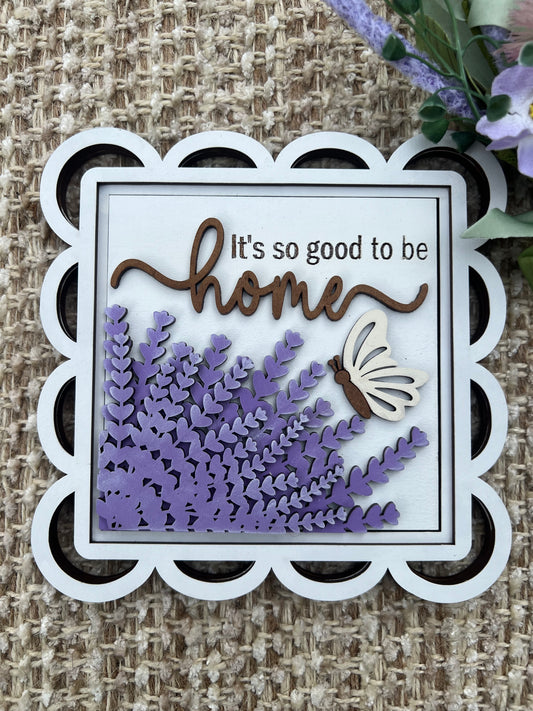 Lavender Tiles| 4.25” Interchangeable