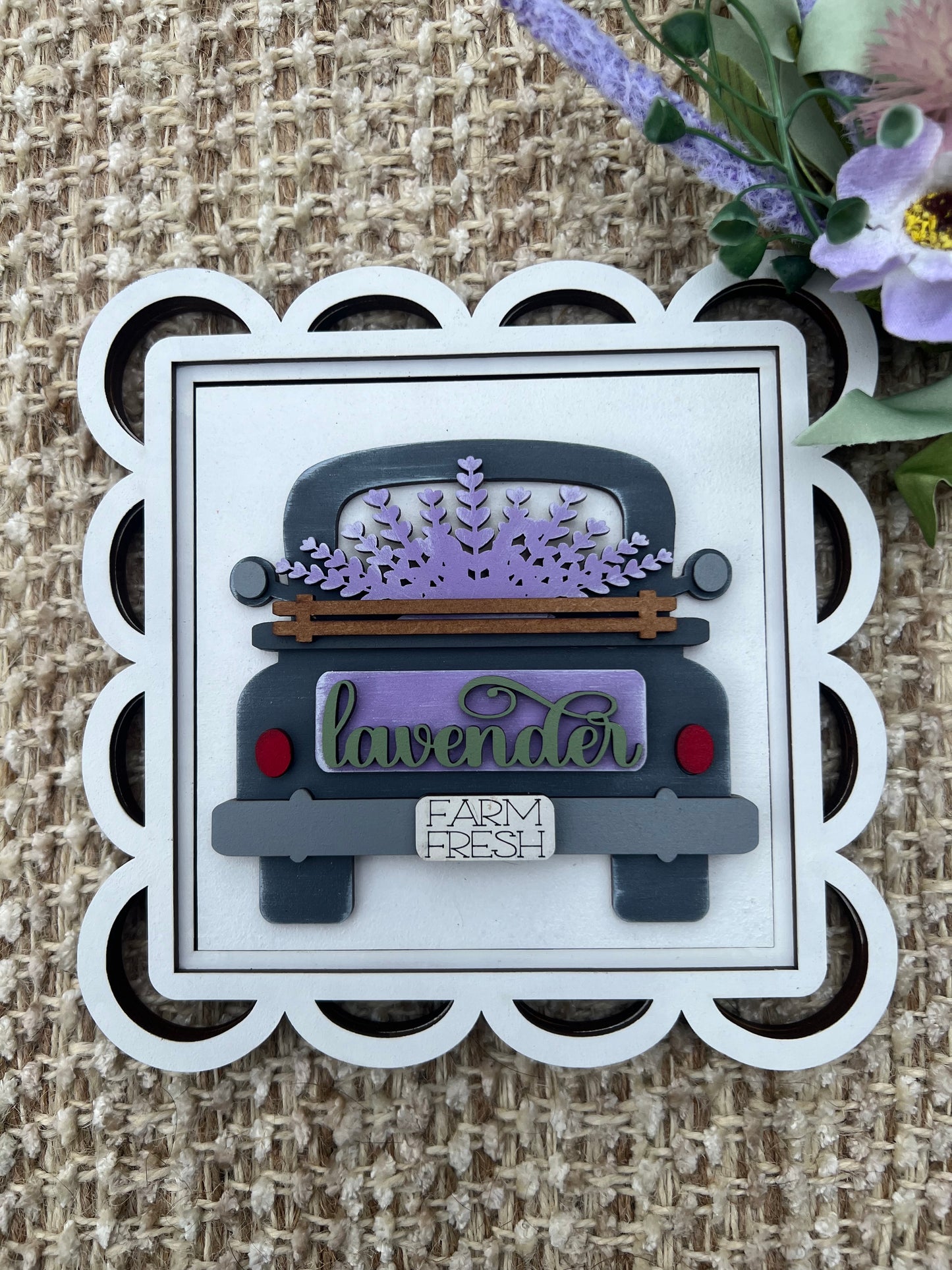 Lavender Tiles| 4.25” Interchangeable