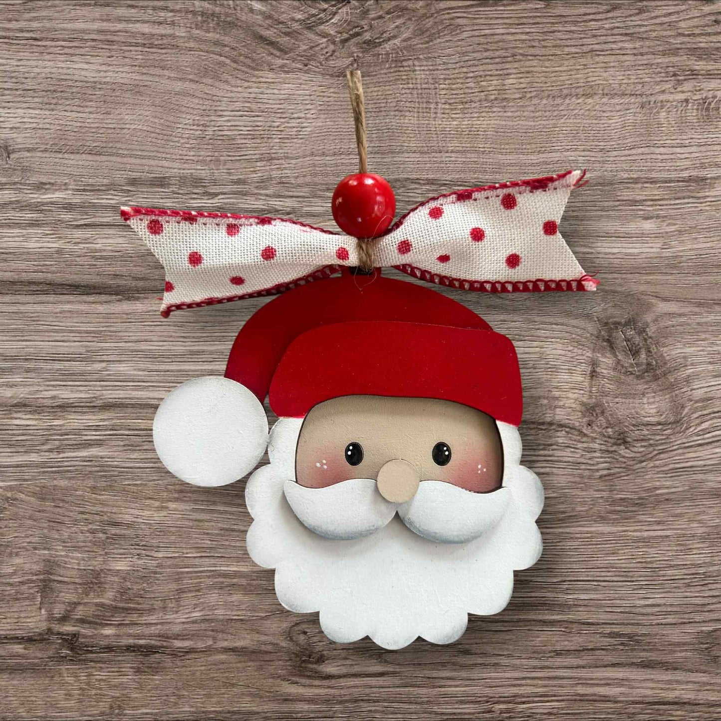 Santa 1, DIY Ornament Kit