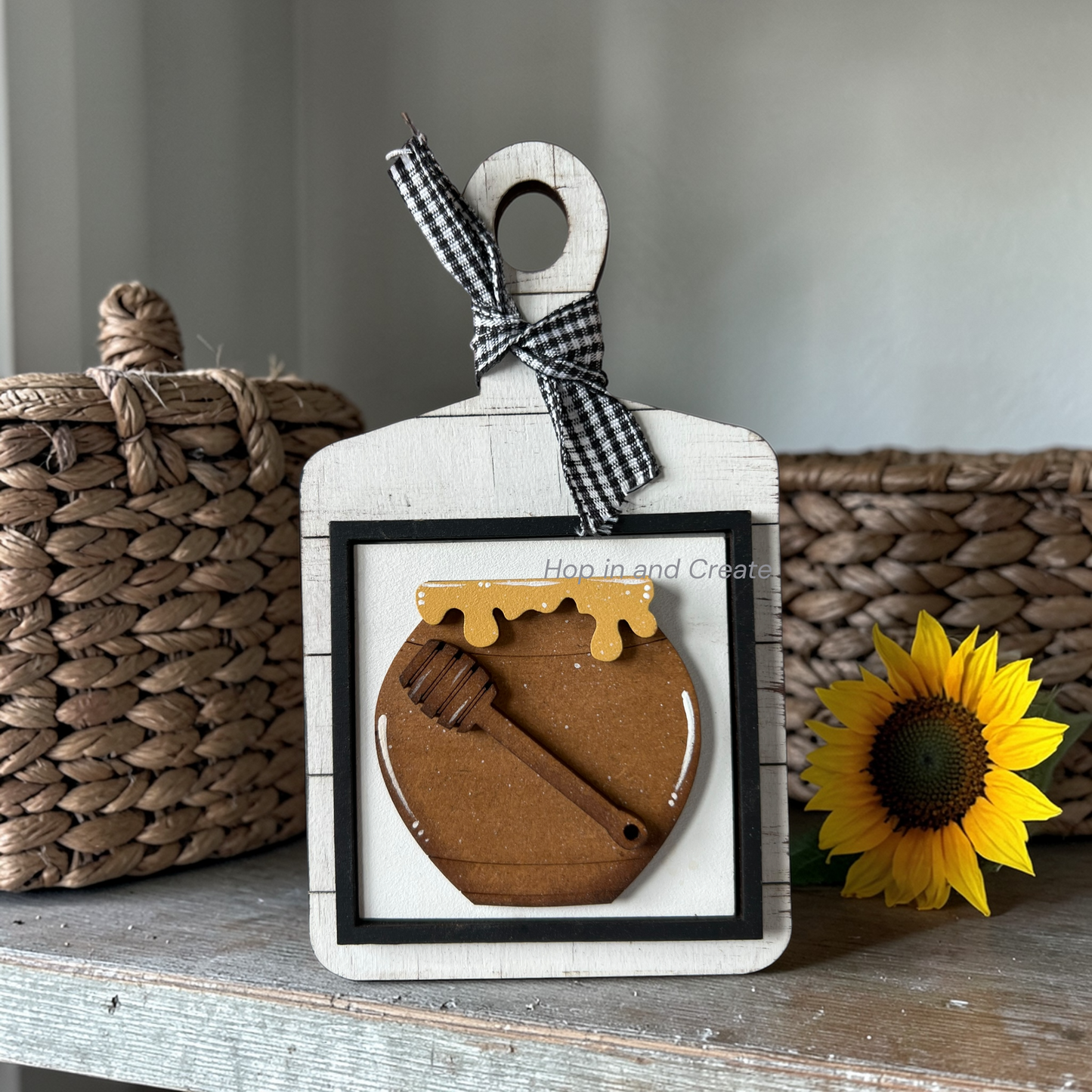 Bee Mini Tiles 2 | Summer Bee Decor | Interchangeable Mini Tiles