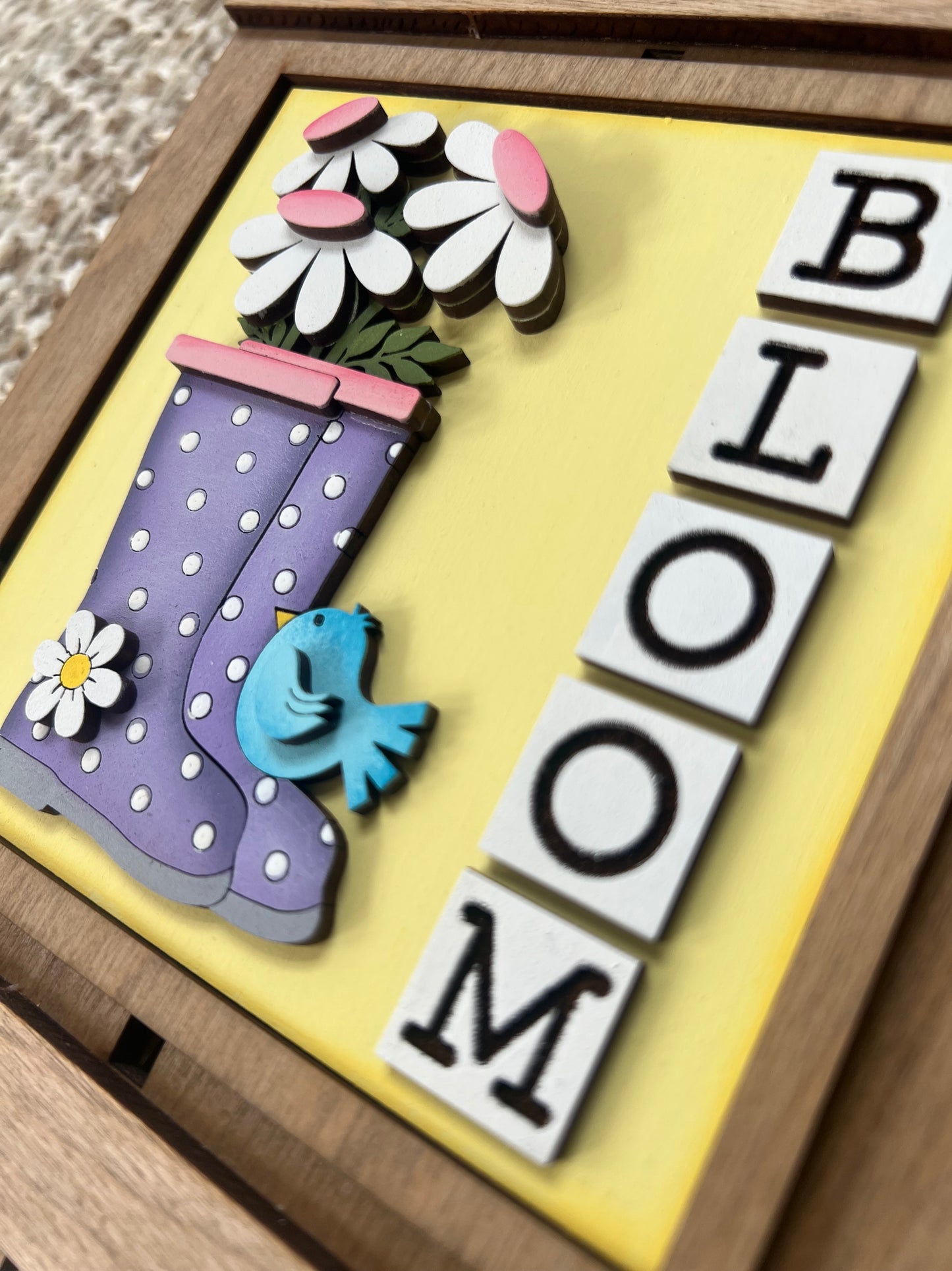 Hello Spring Full Size Interchangeable Tiles