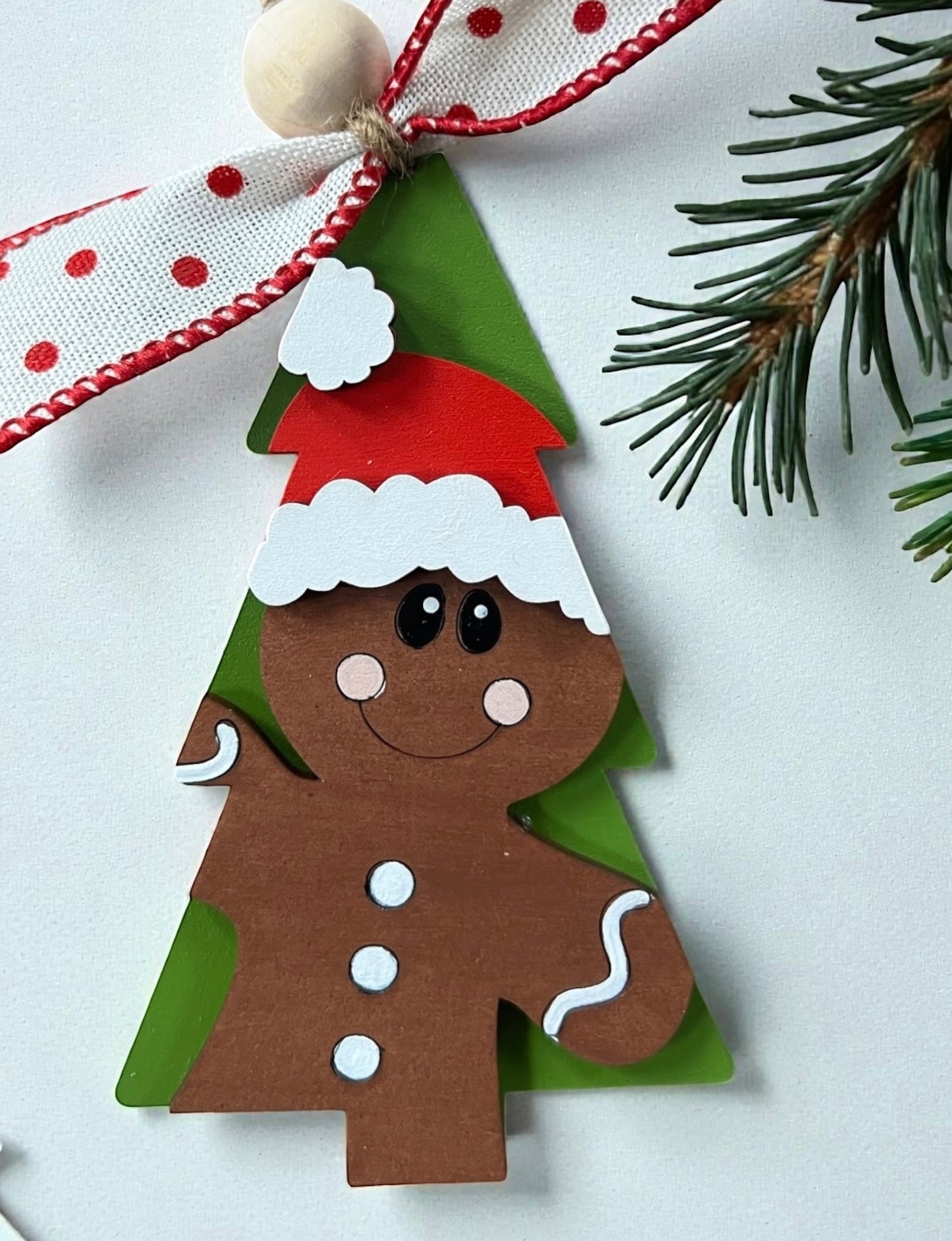 Gingerbread Tree, DIY Ornament Kit