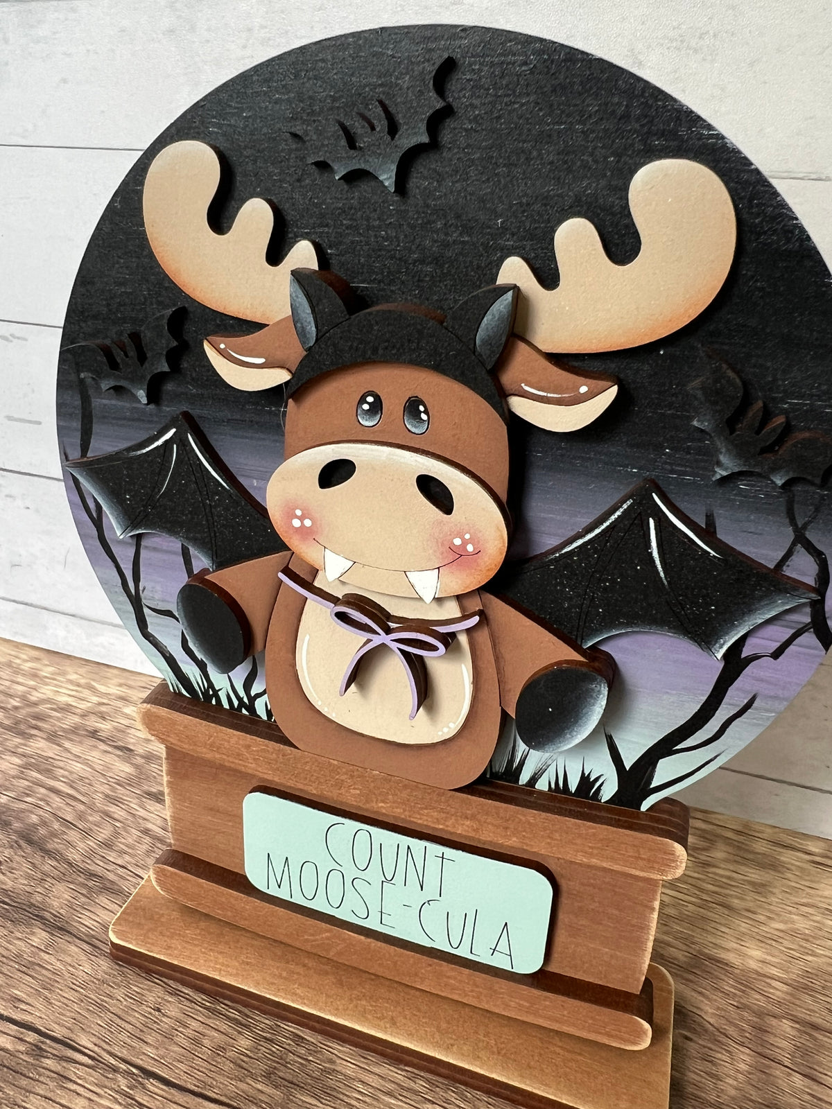 Halloween Moose Easel Insert