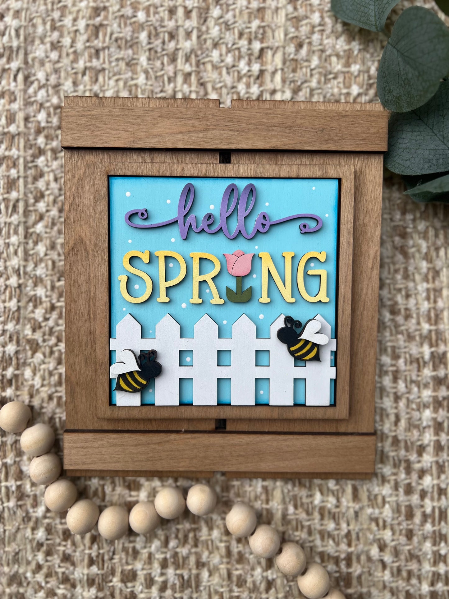 Hello Spring Full Size Interchangeable Tiles