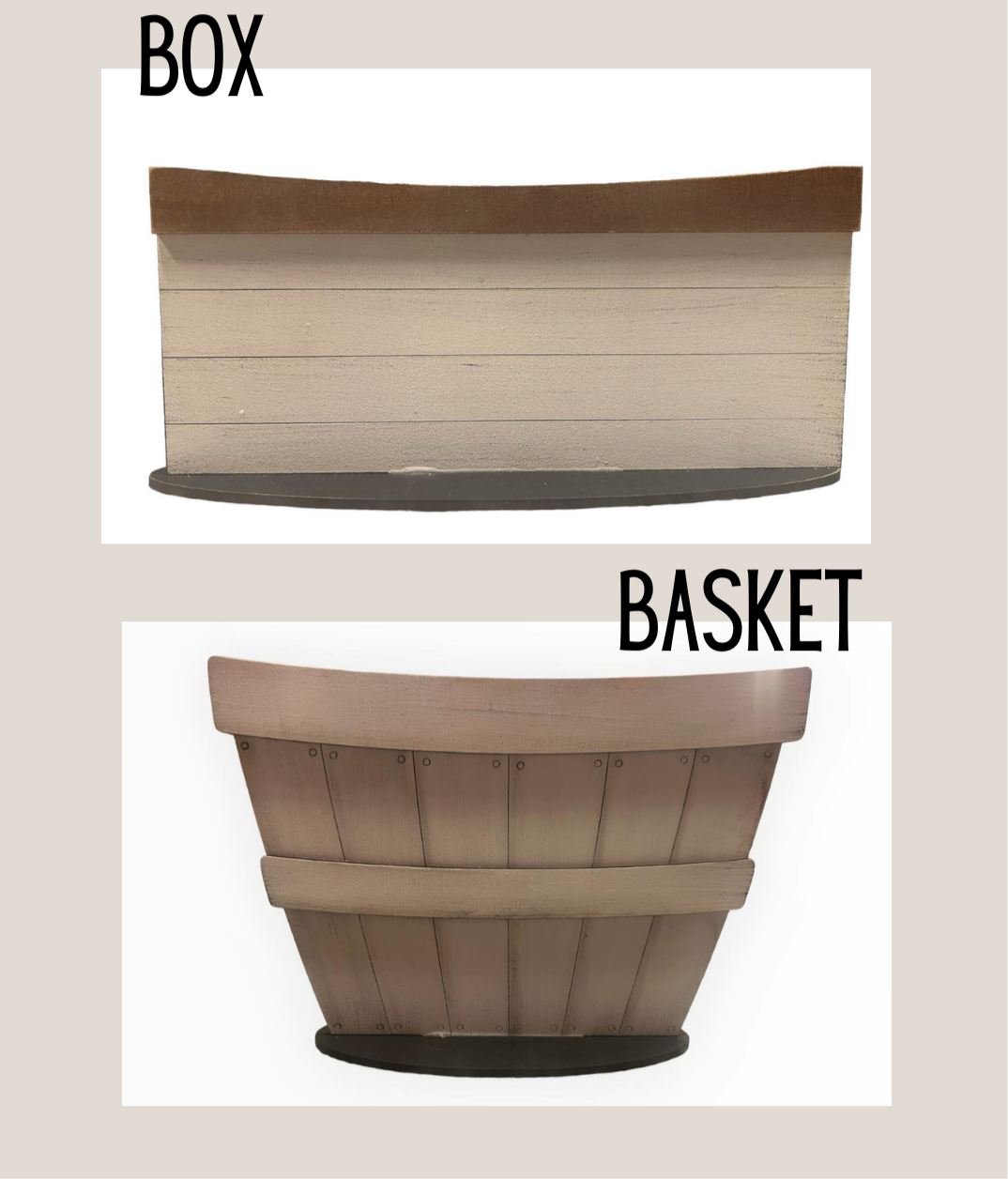 Christmas Gnome Basket Insert – Full Size | Interchangeable Christmas Decor