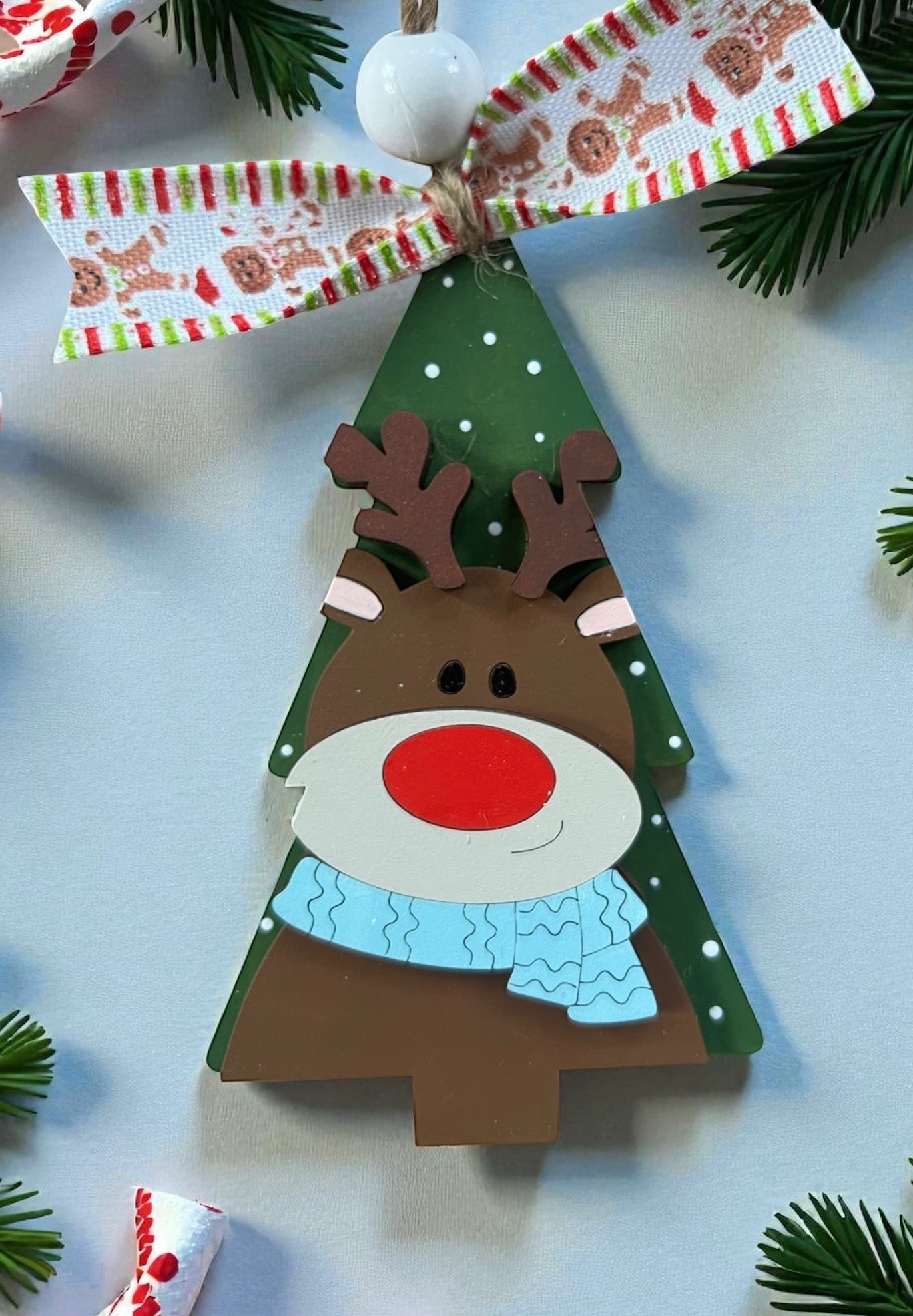 Reindeer Tree, DIY Ornament Kit