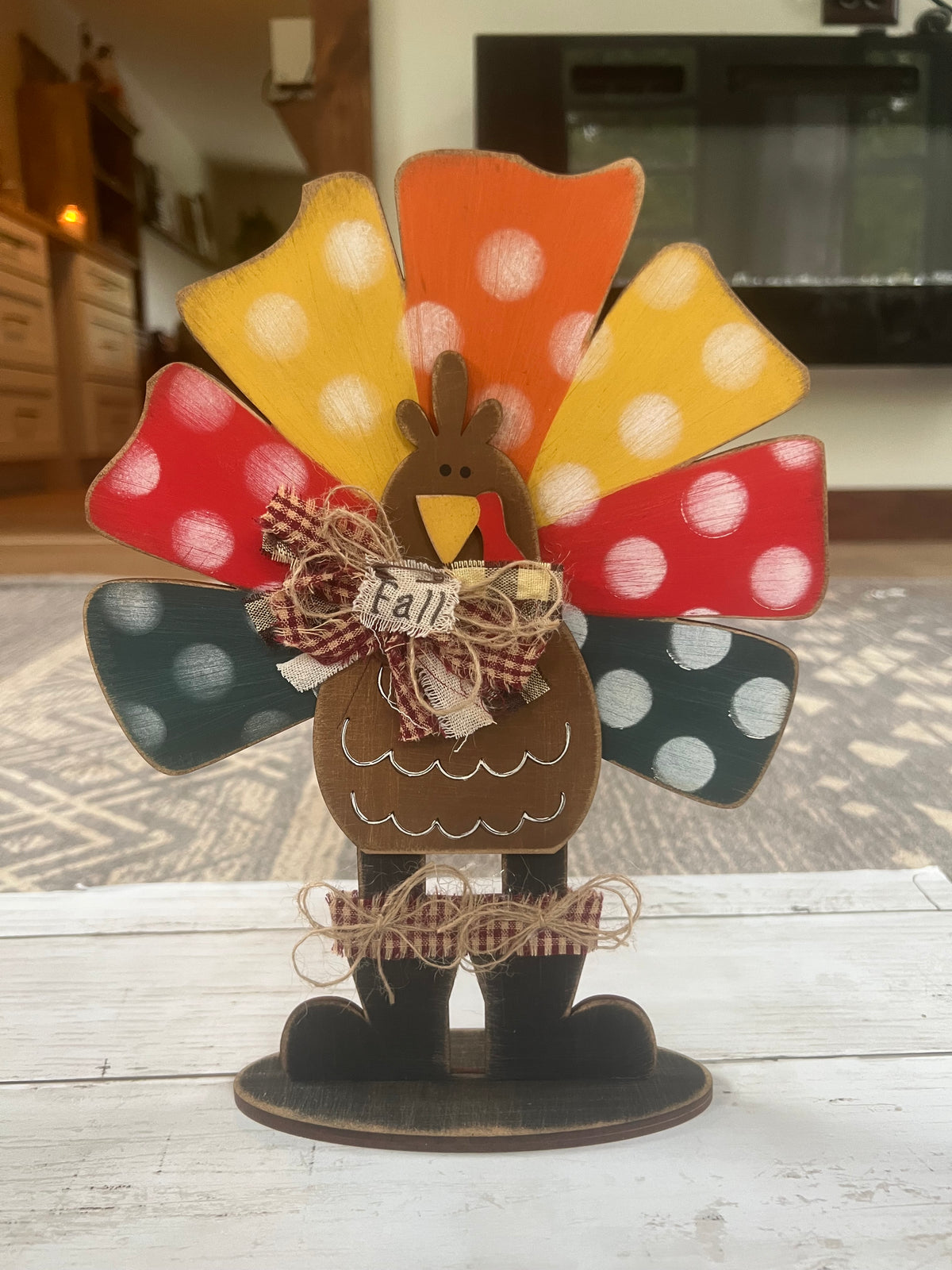 Standing Turkey Shelf Sitter