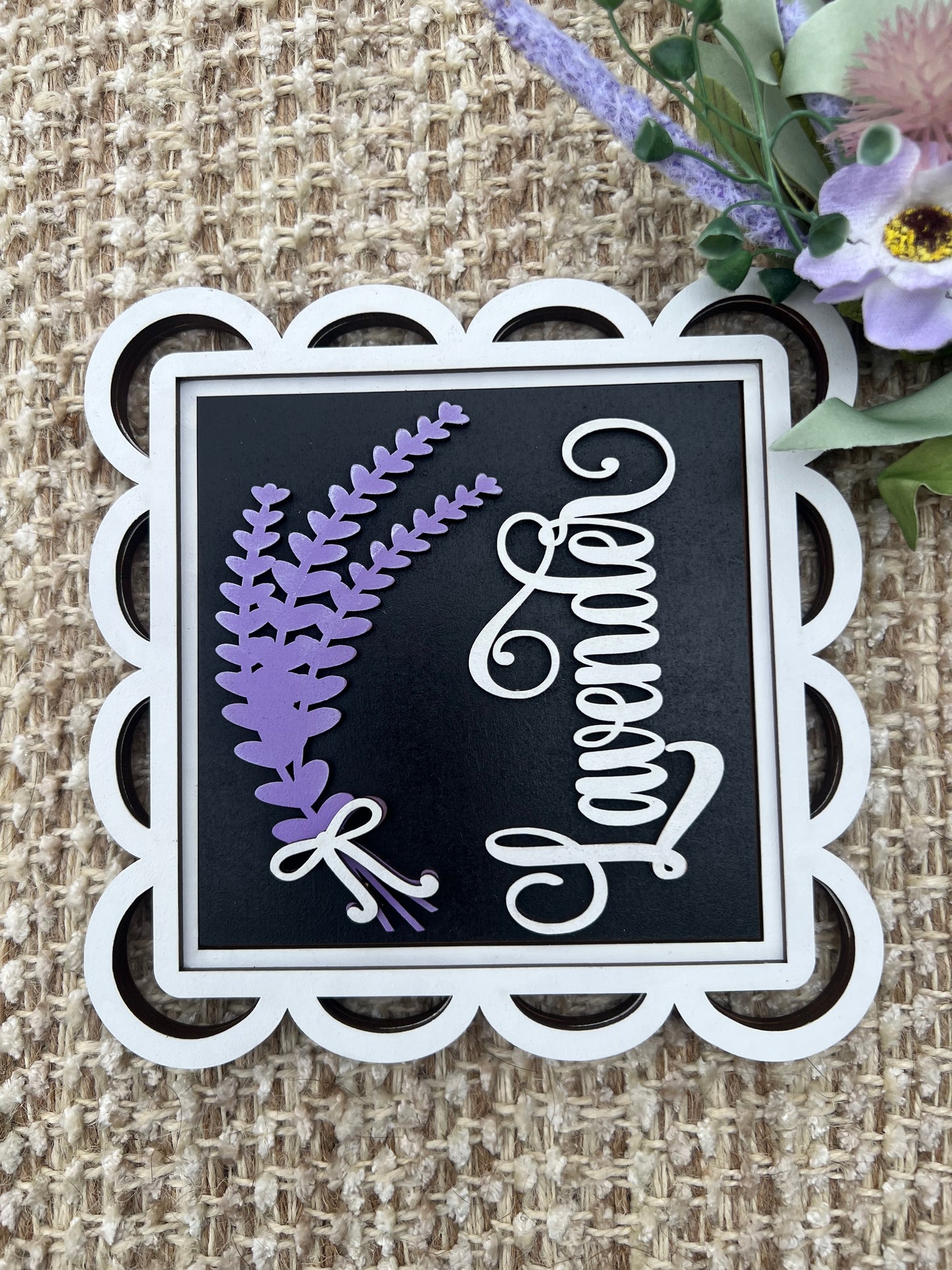 Lavender Tiles| 4.25” Interchangeable