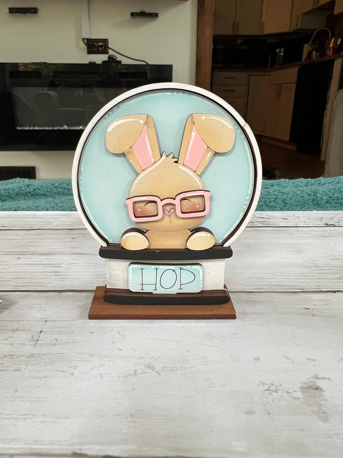 Easter bunny Mini Snow Globe (Copy)