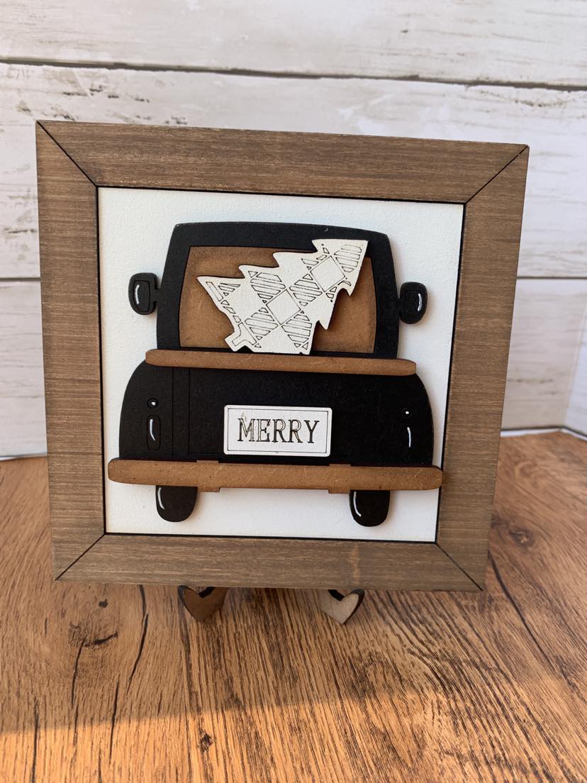 Christmas Farmhouse Tiles