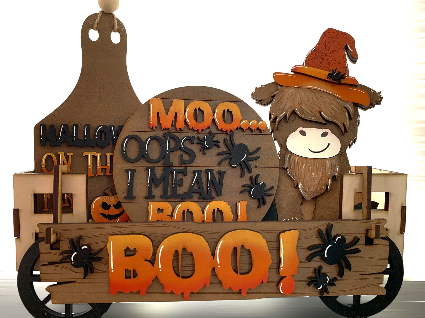 Halloween Cow (Boo) Crate