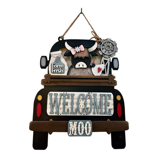 Cow 1 Hanging Truck | Cutting Board