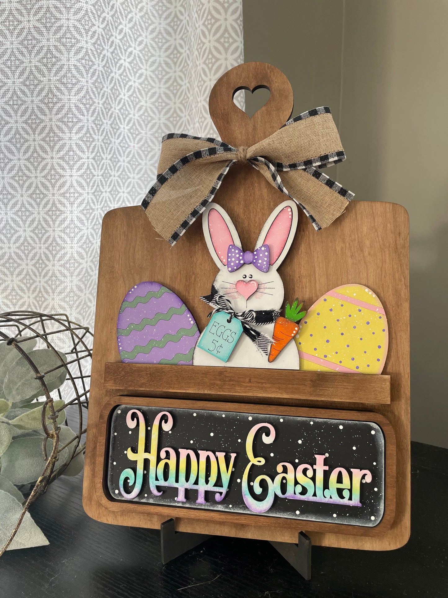 Easter Hanging Truck | Cutting Board