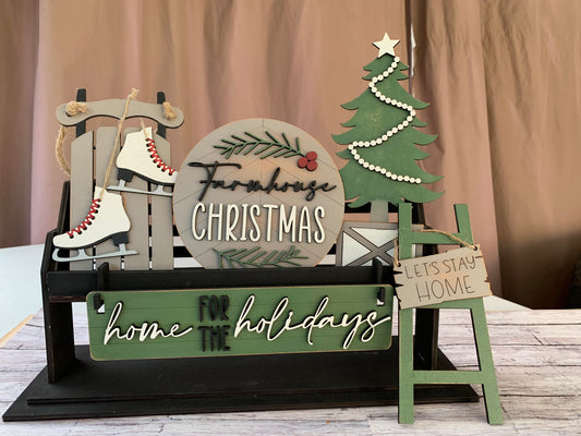 Christmas (Farmhouse) Crate