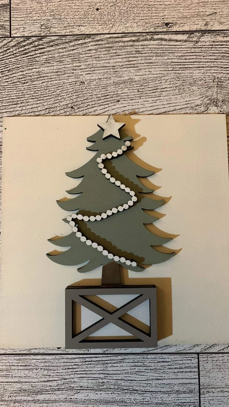 Christmas Farmhouse Tiles