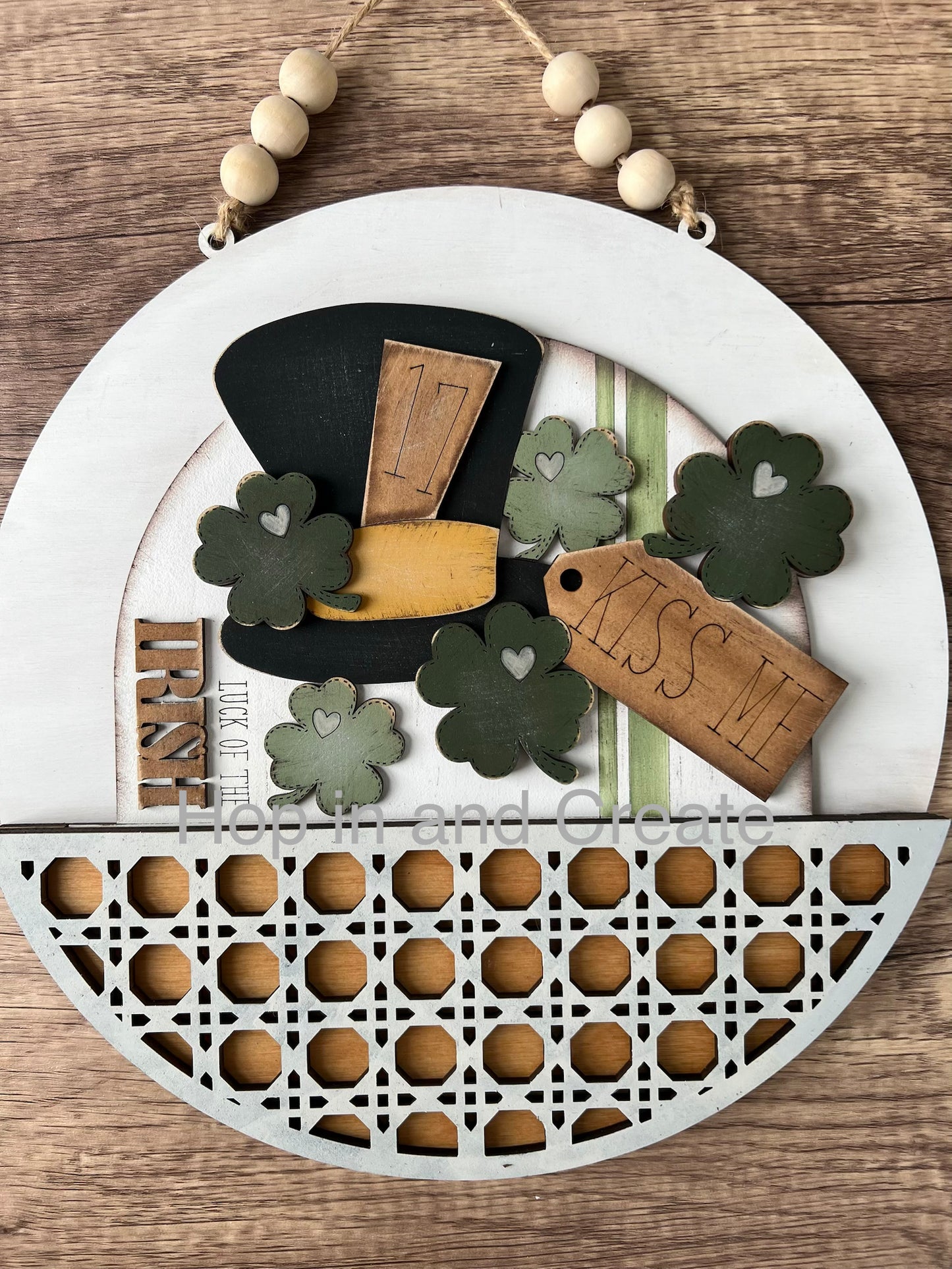 St. Patrick’s Day Luck of Irish Welcome Sign