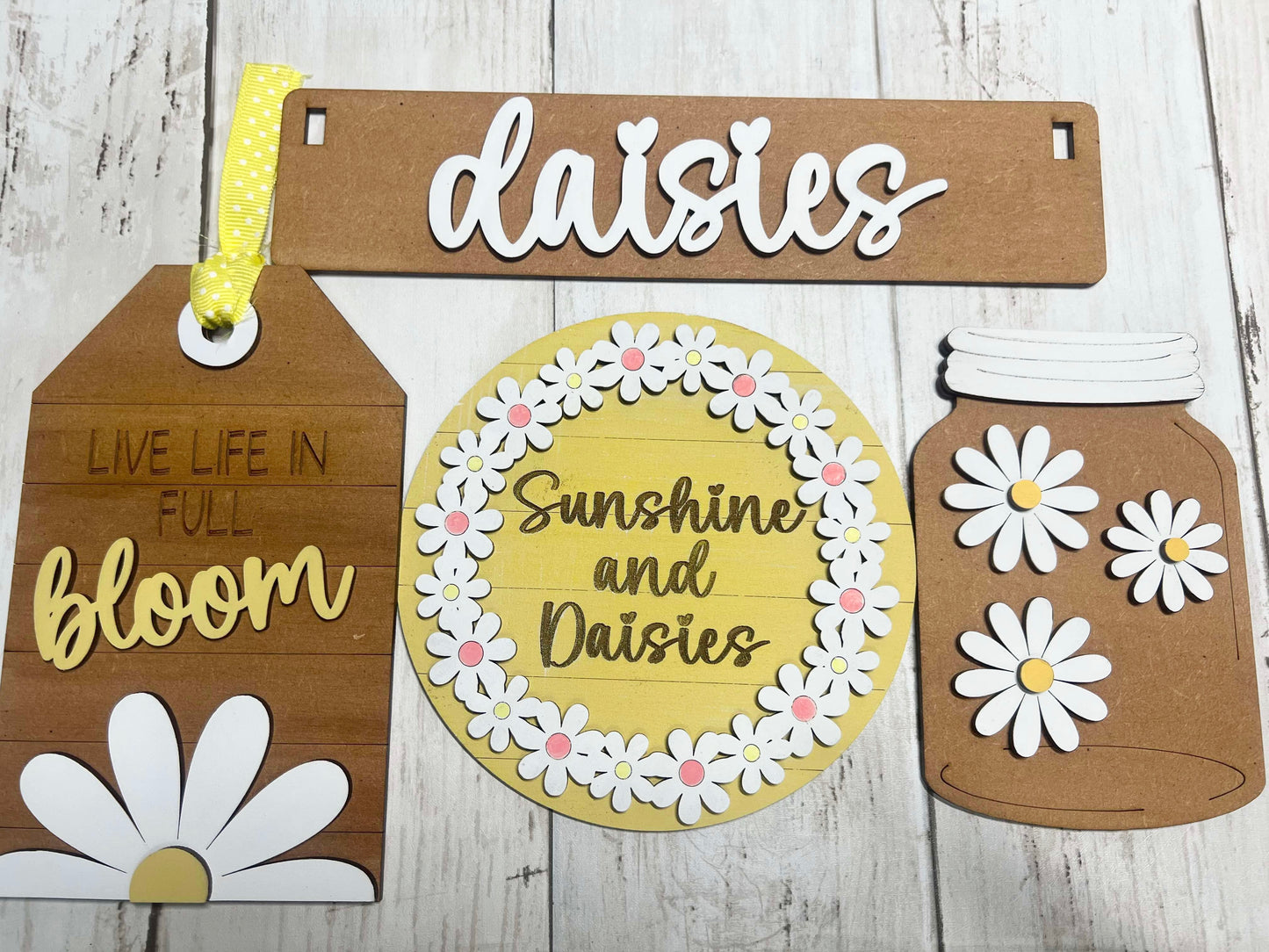 Spring Summer Daisy 2 Crate