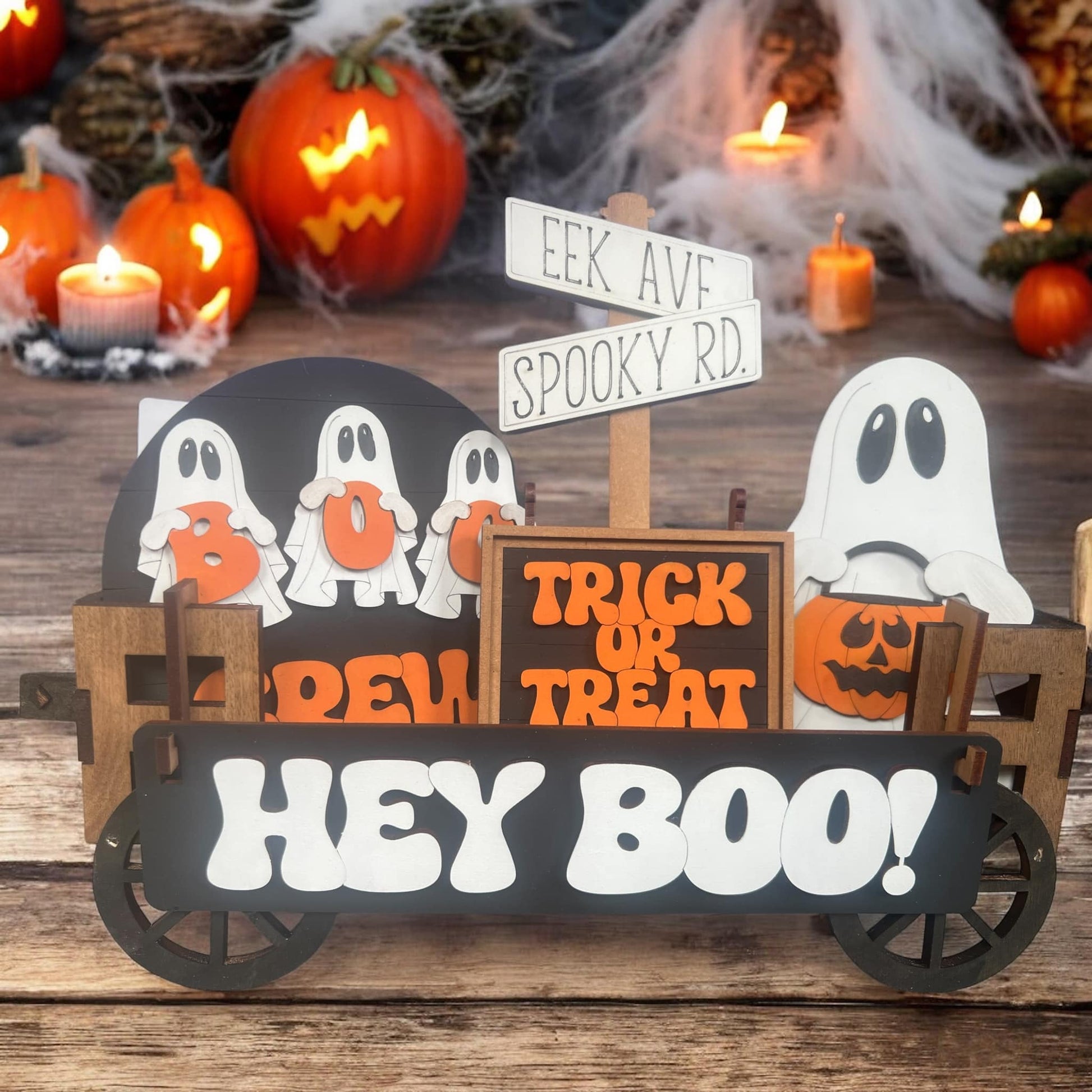 Ghost Halloween home decor