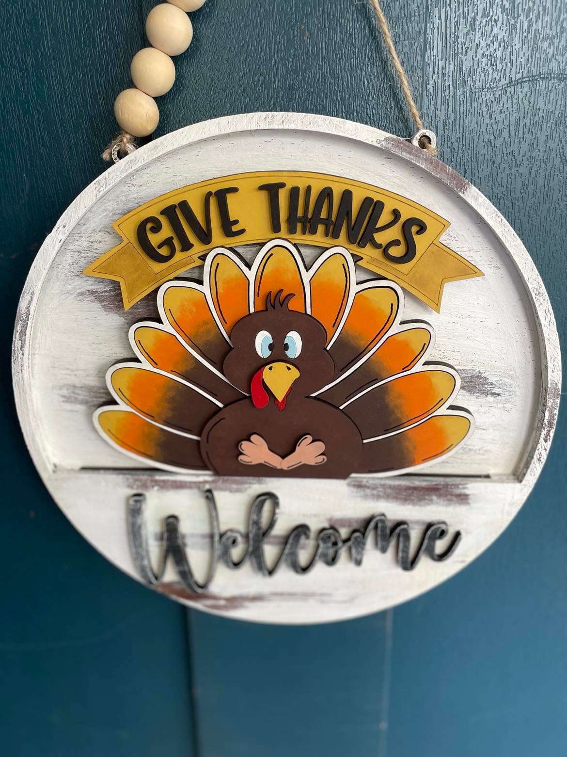 Thanksgiving Welcome Sign