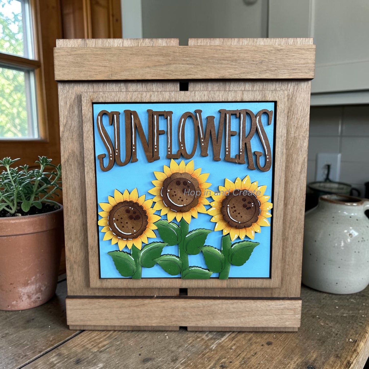 Sunflower tile