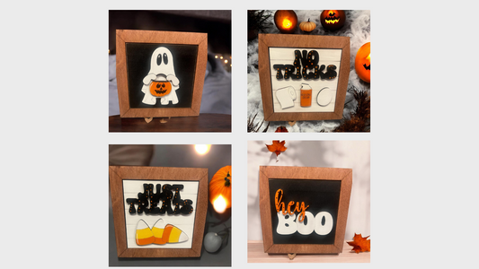 Halloween 4 (Ghosts) Tiles