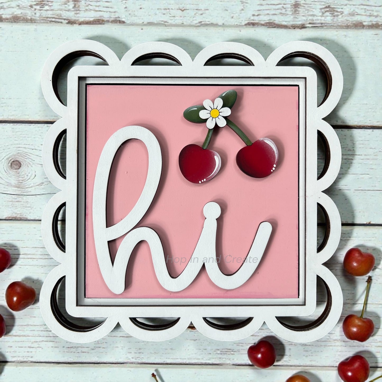 Cherry Full Size Interchangeable Tiles (4.25”) | Summer Decor
